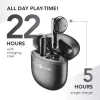 Music Sound Breeze Bluetooth slúchadlá do uší s farebným puzdrom