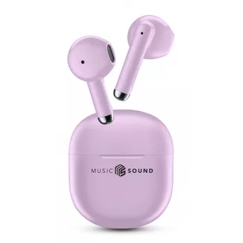 Music Sound Breeze Bluetooth slúchadlá do uší s farebným puzdrom
