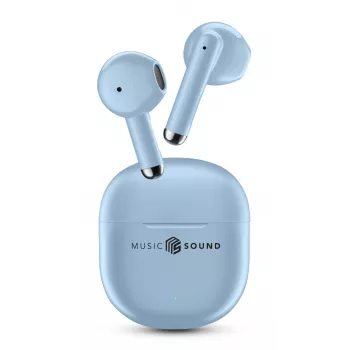 Music Sound Breeze In-Ear slúchadlá v štýle puzdra s farebným puzdrom