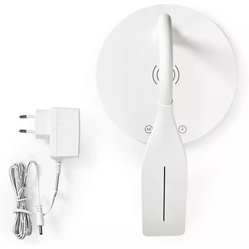 Techly I-LAMP-DSK10 stolová lampa nevymeniteľný zdroj svetla 5,5 W LED G biela