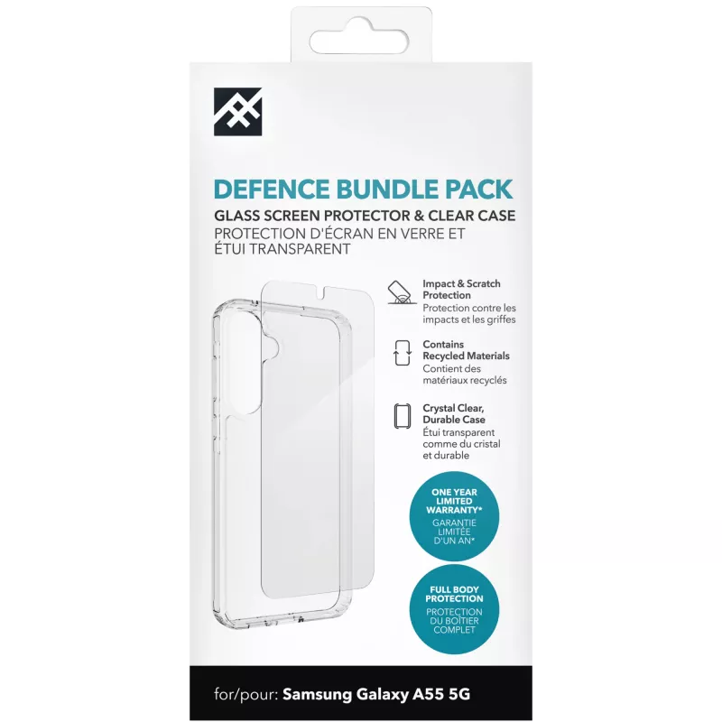 IFROGZ Defence Glass (bundle) puzdro na telefón 16,8 cm (6,6