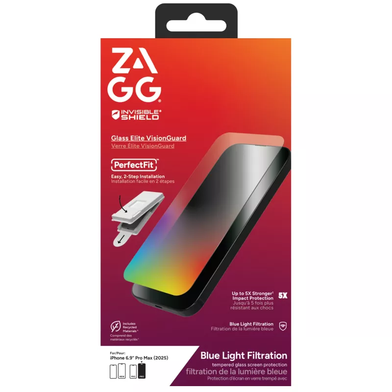 InvisibleShield Glass Elite VG ochrana displeja pre Apple iPhone 17 Pro Max