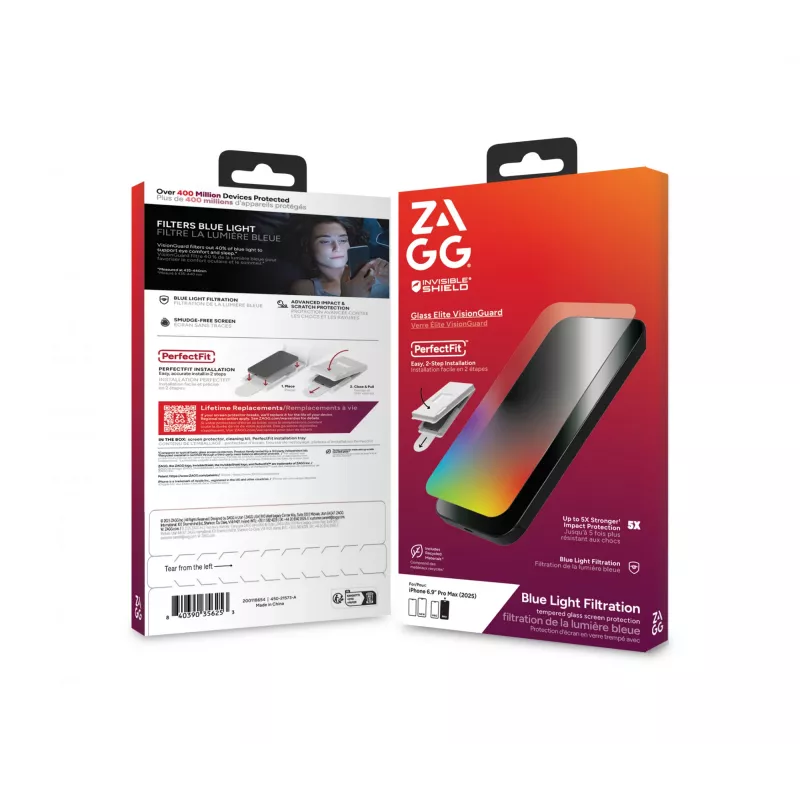 InvisibleShield Glass Elite VG ochrana displeja pre Apple iPhone 17 Pro Max