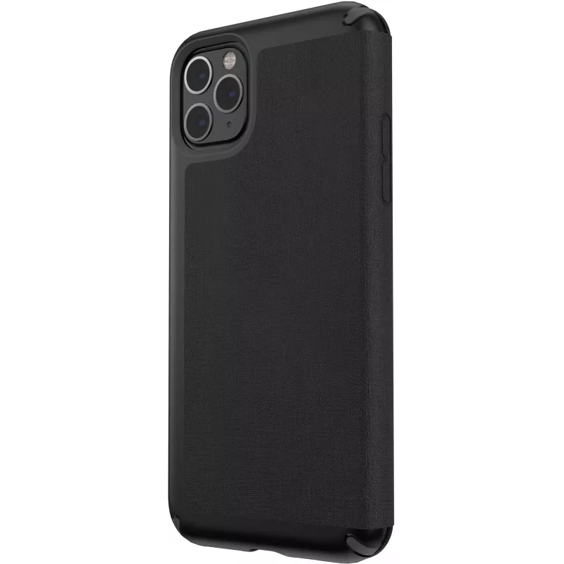 Speck Presidio Folio iPhone 11 Pro Max, flipové puzdro, Apple, iPhone 11 Pro Max, 16,5 cm (6,5 inch), čierne