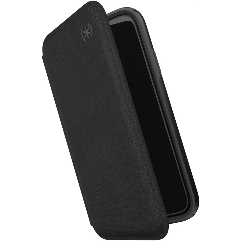Speck Presidio Folio iPhone 11 Pro Max, flipové puzdro, Apple, iPhone 11 Pro Max, 16,5 cm (6,5 inch), čierne