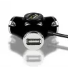 Axagon HUE-X3B rozbočovač USB 2.0 480 Mbit/s čierny