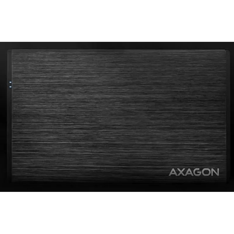 AXAGON EE25-XA – puzdro na HDD / SSD – 2.5 inch – SATA – Serial ATA II – Serial ATA III – 0,48 Gbit/s – USB pripojenie – čierne