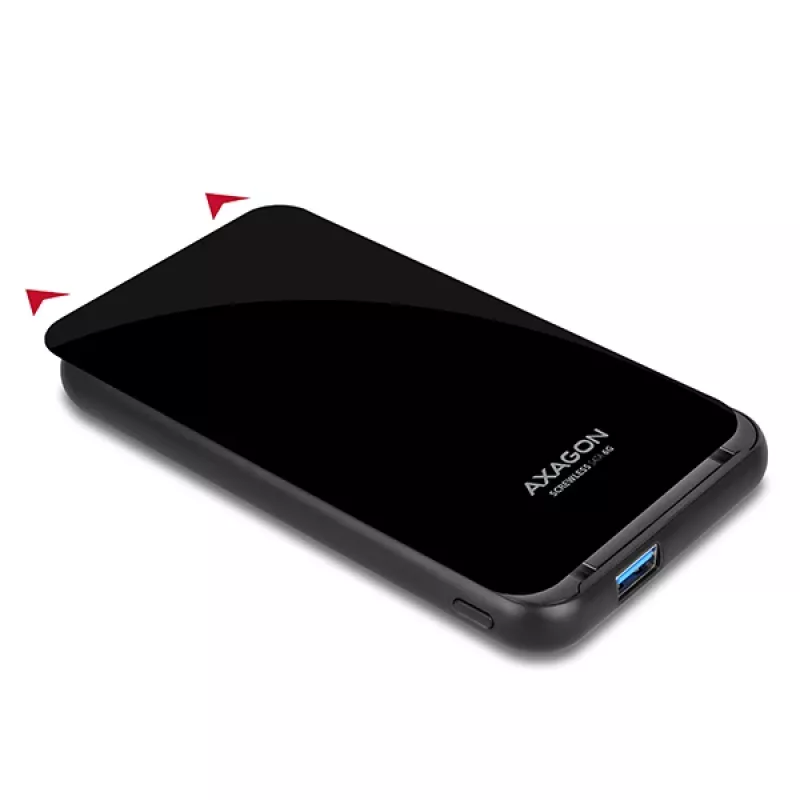 AXAGON EE25-S6B – puzdro na HDD / SSD – 2.5