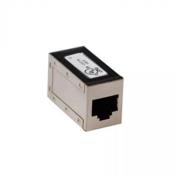 ACT inline spojka RJ-45 tienená CAT6, RJ-45, RJ-45, strieborná