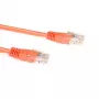 ACT oranžový 1 meter U/UTP CAT6 patch kábel s RJ45 konektormi