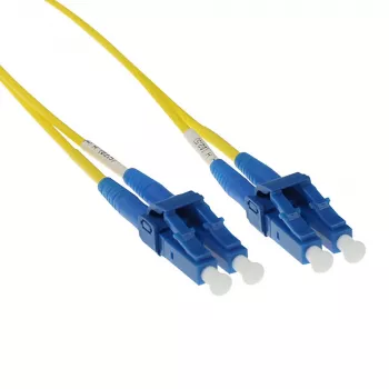 ACT 3 metre LSZH Singlemode 9/125 OS2 krátky boot optický patch kábel duplex s LC konektormi