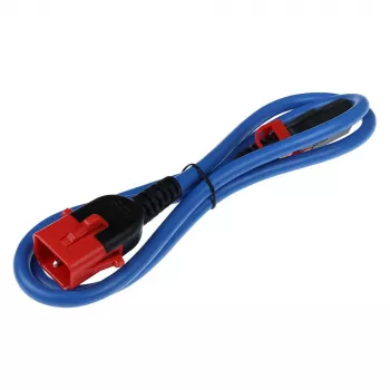 ACT napájací kábel C13 IEC Lock+ - C14 IEC Lock Dual Locking modrý 2 m, PC3620