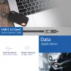 ACT USB-C 3.2 Gen2 Aktívny optický kábel (AOC), pre dotykové panely, video, dáta, napájanie, 3 m