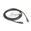 ACT USB 3.0 10Gbps 60W USB Type-C kábel, 1 meter, 1 m, USB C, USB C, USB 3.2 Gen 2 (3.1 Gen 2), 10 Gbit/s, čierna