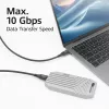 ACT USB 3.0 10Gbps 60W USB Type-C kábel, 1 meter, 1 m, USB C, USB C, USB 3.2 Gen 2 (3.1 Gen 2), 10 Gbit/s, čierna