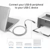 ACT Adaptérový kábel USB-C konektor samica na USB-B 2.0 pre tlačiareň 0,2 m