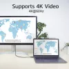 ACT AC7445 USB kábel USB 3.2 Gen 2 (3.1 Gen 2) 5 m USB C 10 Gbit/s 60 W čierny