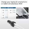 ACT 2-portová USB-C rýchlonabíjačka do auta 95W s Power Delivery PPS, Quick Charge a GaNFast