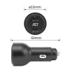 ACT 2-portová USB-C rýchlonabíjačka do auta 95W s Power Delivery PPS, Quick Charge a GaNFast