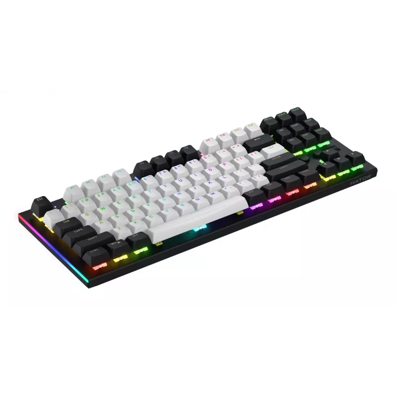 HATOR Gravity TKL Klávesnica Gaming USB QWERTY US English čierna