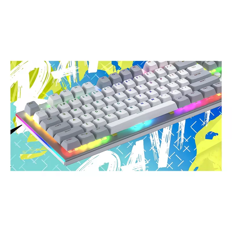 HATOR Gravity TKL Klávesnica Gaming USB QWERTY US English čierna