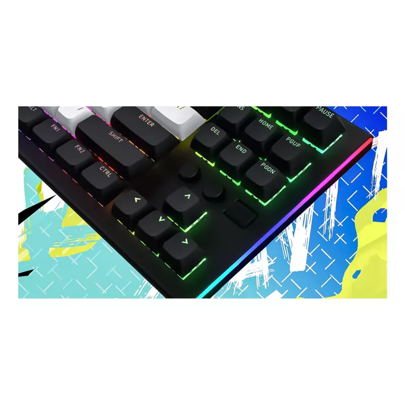 HATOR Gravity TKL Klávesnica Gaming USB QWERTY US English čierna