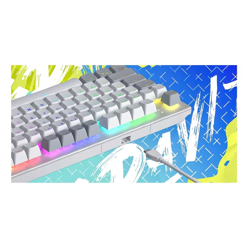 HATOR Gravity TKL Klávesnica Gaming USB QWERTY US English čierna