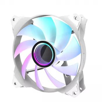 Zalman ZM-IF120 WH Počítačový chladiaci systém ventilátor do počítačovej skrine 12 cm biely