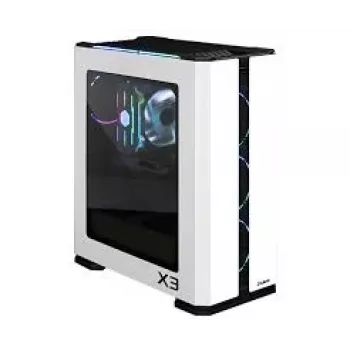 Zalman X3 WHITE Počítačová skriňa Midi Tower
