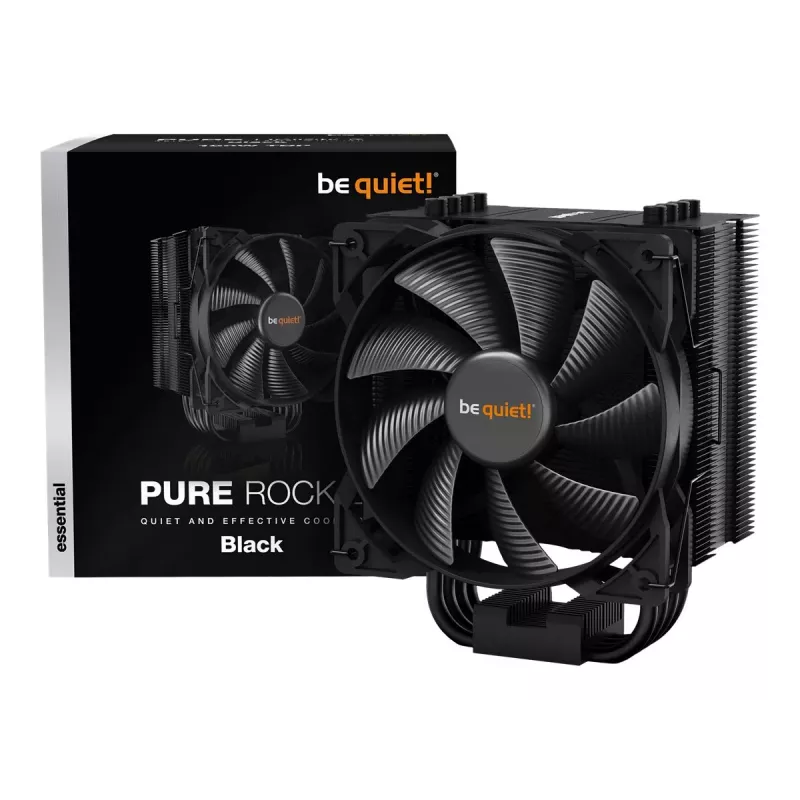 be quiet! Pure Rock 2 Black CPU vzduchový chladič (BK007)