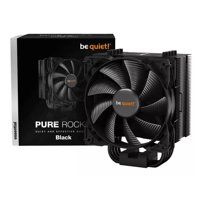 be quiet! Pure Rock 2 Black CPU vzduchový chladič (BK007)