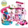 Barbie Dreamhouse domček pre bábiky s bazénom a šmýkačkou - 75+ dielov (HMX10)