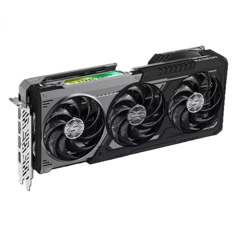 ASRock Radeon RX 9070 GRE Steel Legend Dark 12GB OC grafická karta