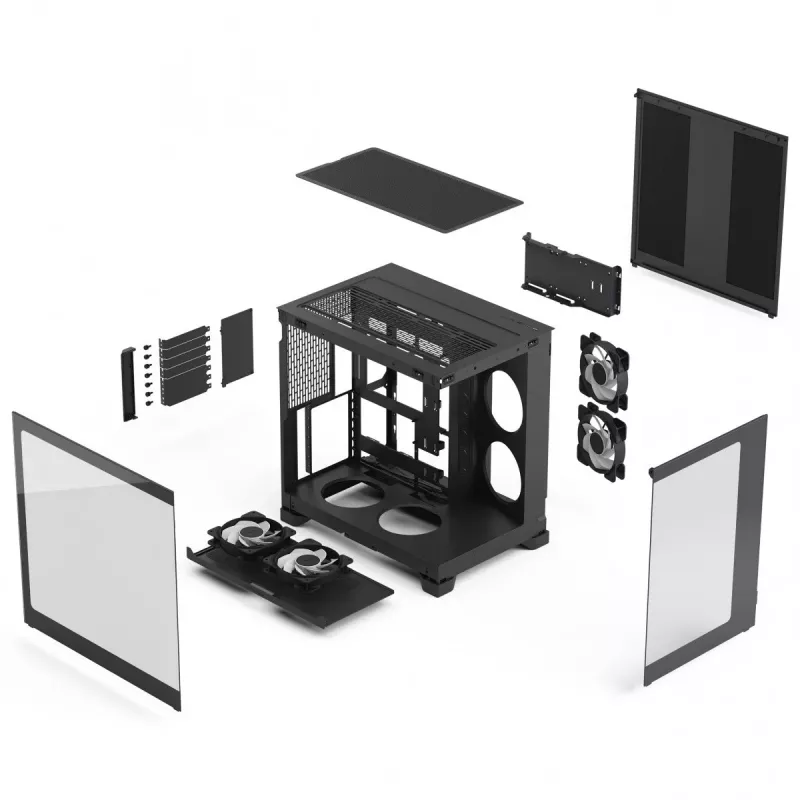 Fractal Design Pop 2 Vision Black RGB Midi-Tower skriňa (FD-C-POV2A-02)