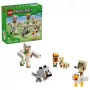 LEGO Minecraft 21592 Útok v púšti na kuracom jazdcovi (428 dielov)