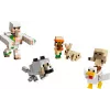 LEGO Minecraft 21592 Útok v púšti na kuracom jazdcovi (428 dielov)
