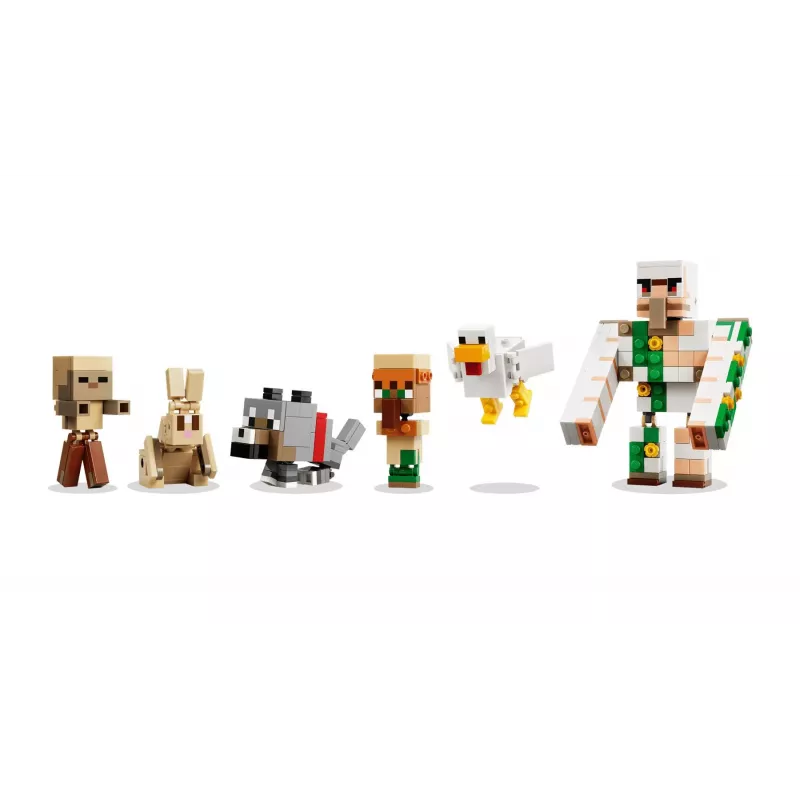 LEGO Minecraft 21592 Útok v púšti na kuracom jazdcovi (428 dielov)