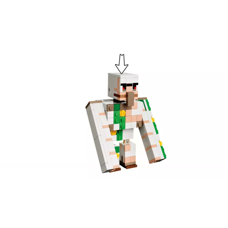 LEGO Minecraft 21592 Útok v púšti na kuracom jazdcovi (428 dielov)