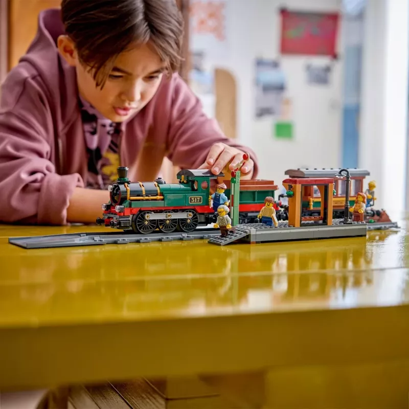 LEGO City 60511 Historický parný vlak (575 dielov)