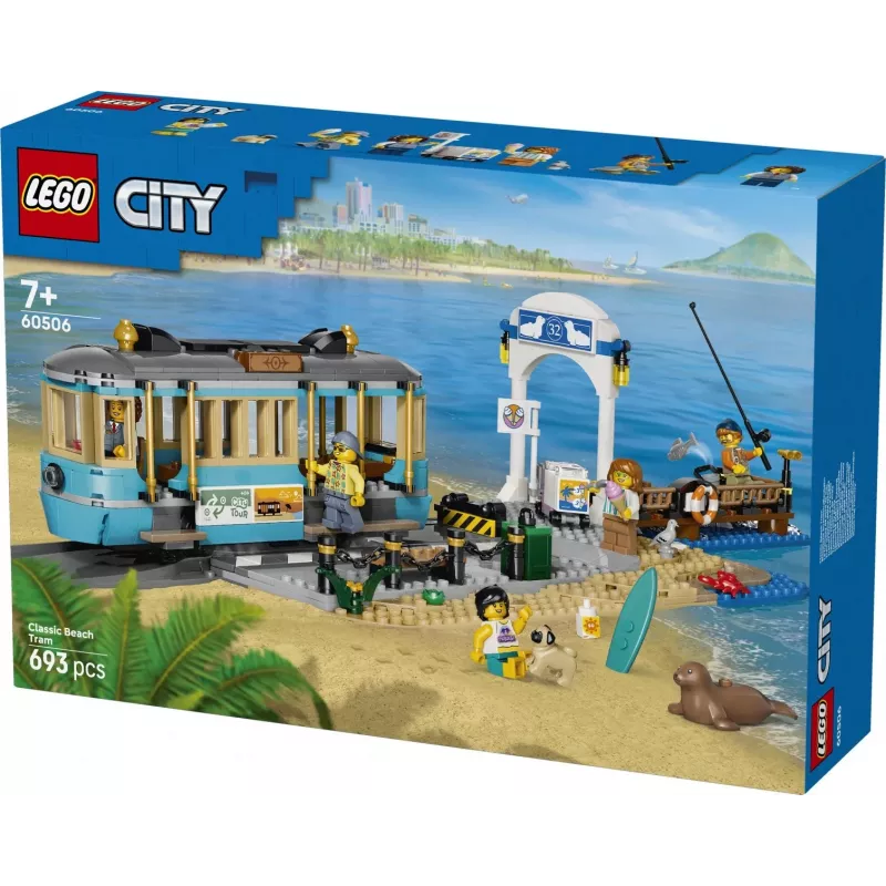 LEGO City 60506 Klasická plážová električka (693 dielov)
