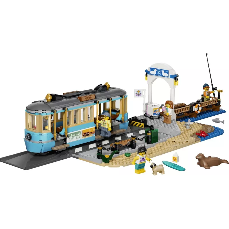 LEGO City 60506 Klasická plážová električka (693 dielov)