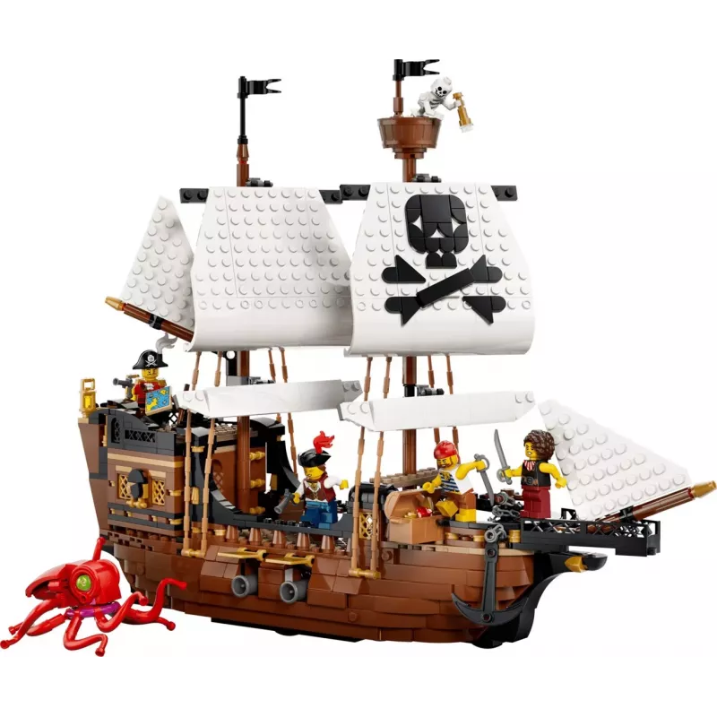 LEGO Creator 3-in-1 31387 Ikonická pirátska loď (1074 dielov)