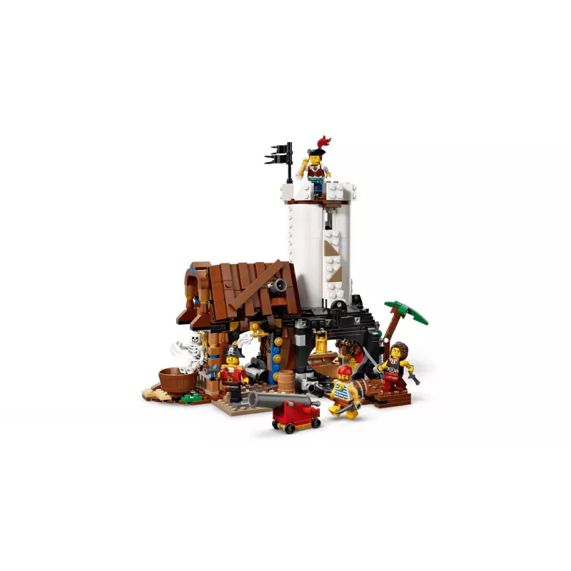 LEGO Creator 3-in-1 31387 Ikonická pirátska loď (1074 dielov)