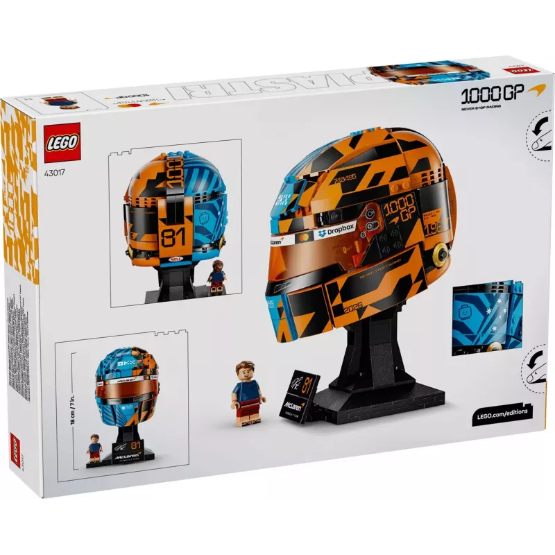 LEGO Editions 43017 Prilba McLaren F1 Oscara Piastriho (793 dielov)