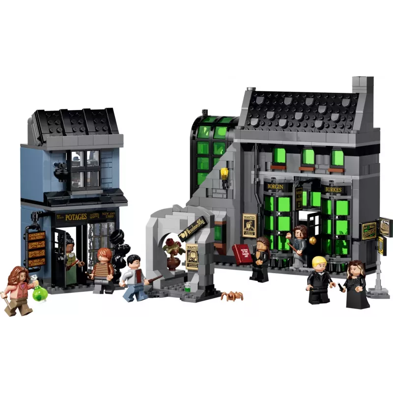 LEGO Harry Potter 76471 Obchody s kúzlami v Nokturngasse (788 dielov)