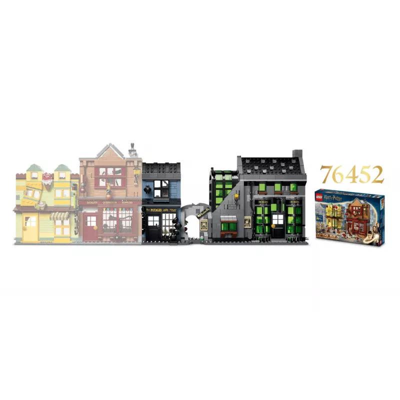 LEGO Harry Potter 76471 Obchody s kúzlami v Nokturngasse (788 dielov)