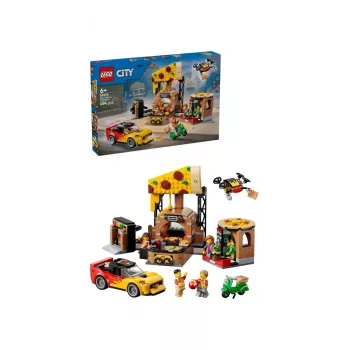 LEGO City 60496 Rozvoz pizze s vozidlami (494 dielov)