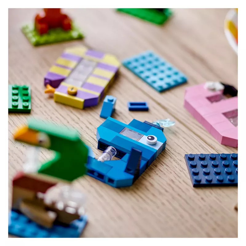 LEGO 40807 Narodeninové čísla - stavebná zvieracia tortová dekorácia (281 dielov)