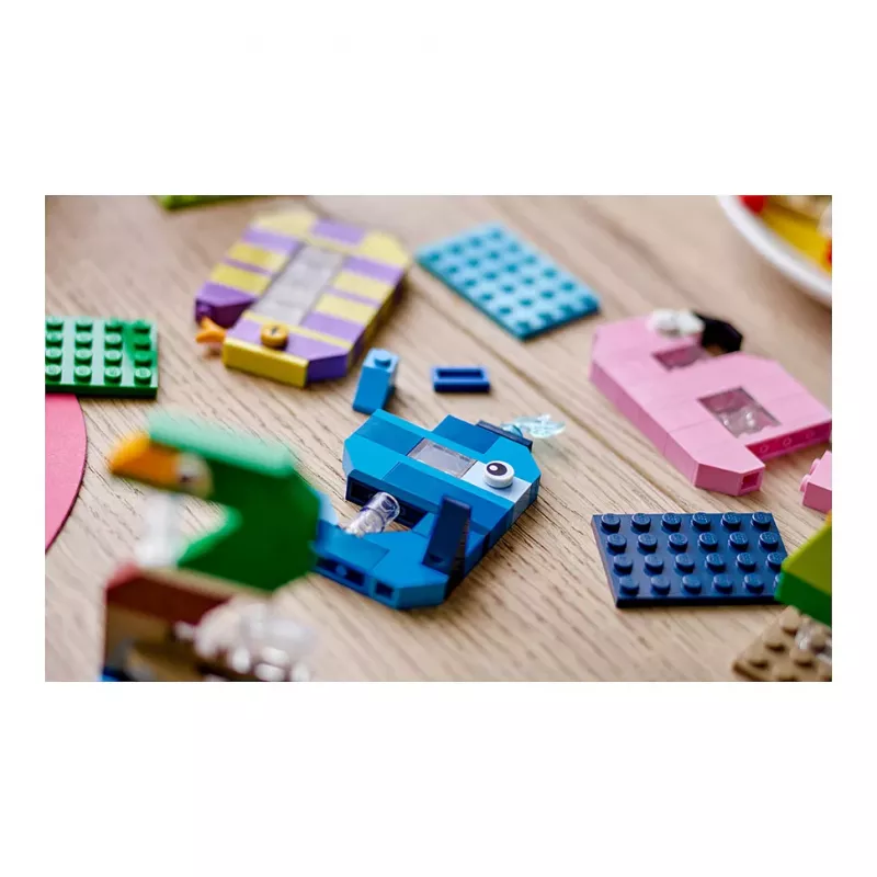 LEGO 40807 Narodeninové čísla - stavebná zvieracia tortová dekorácia (281 dielov)