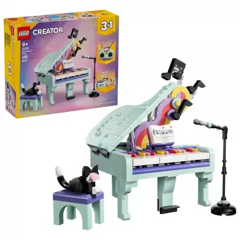 LEGO Creator 3-in-1 31392 Dekoratívne piano s mačkou (485 dielov)